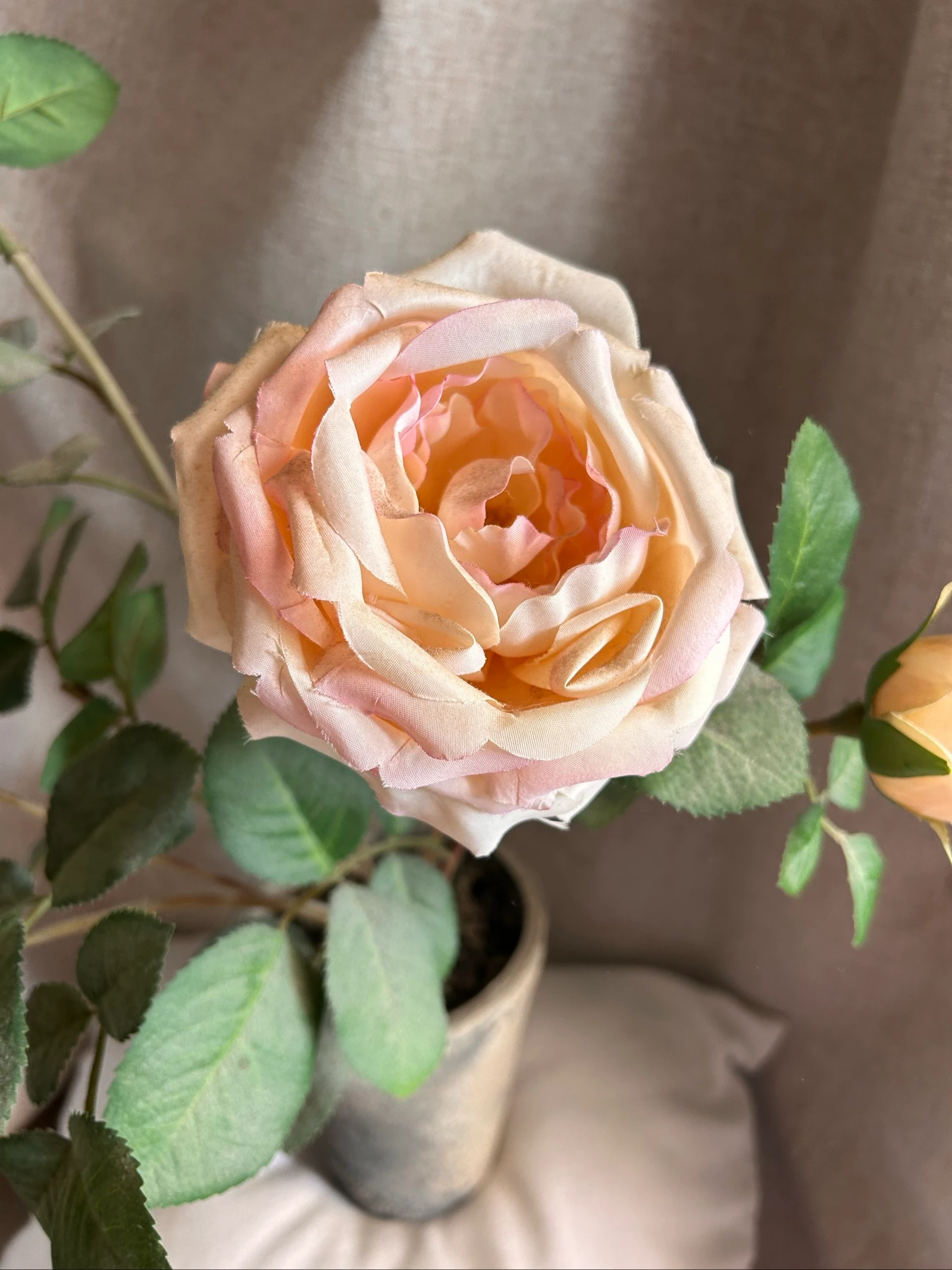 Artificial flower composition Shabby Chic Roses – photo 5